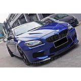 Carbon Fiber Front Bumper Lip Spoiler for BMW 6 Series F06 F12 F13 M6 2014 2015 2016 2017 Bumper Chin Shovel Car Accessories