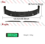 Dry Carbon Car Rear Roof Spoiler Wing For Audi RS6 C8 Avant 4-Door 2019-2021 Rear Window Roof Wing Spoiler Car Accessories