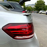 For Mercedes Benz E CLASS W212 E200 E220 E250 E300 E320 E63 AMG 2008-2015 ABS Plastic Rear Trunk Lid Ducktail Lip Spoiler Wings