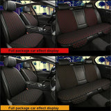 Large Flax Car Seat Cover Protector Linen Front Rear Back Cushion Protection Pad Mat Backrest for Auto Interior Truck Suv Van