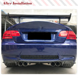 Carbon Fiber Car Rear Bumper Lip Diffuser Spoiler For BMW E92 E93 M3 2-Door 2008-2013 Rear Bumper Lip Diffuser Racing Spoiler