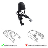 Sissy Bar Backrest Baseplate Fit For Harley Night Rod Special VRSCDX 2007-2011 Motorcycle