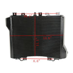 Aluminum Radiator Cooler Cooling Fit For Kawasaki ZX11 ZX1100 D1-D9 1993-2001 Motorcycle Water Tank