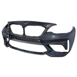 For BMW F87 M2 M2C Genuine Dry Carbon Fiber Front Bumper 2014-2021 Trailer Cover Spoiler Diffuser Body Kits Trim Car Accessories