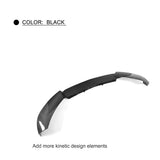 Carbon Fiber / FRP Front Bumper Lip Splitters for Mercedes-Benz C Class W205 C43 AMG C180 C200 Sport Coupe Sedan 2015 - 2017