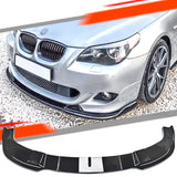 1set in 3Pcs For BMW 5-Series M-Sport E60 E61 2004-2010 Body Kit Tuning Car Front Bumper Splitter Lip Protector Spoiler