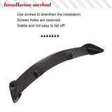 Real Carbon Fiber Rear Roof Racing Spoiler Wing Lip For Benz X156 GLA250 GLA45 2013-18 Car Rear Window Roof Spoiler Wing