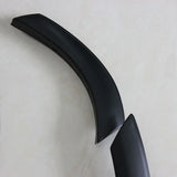 For Montero 2015 2016 OEM Fender Flare With Rubber ABS Plastic Matte Black slim fender for Mitsubishi Pajero Sport