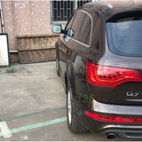 For Q7 Wheel Arch Car Side Fender Flares Covers Mudguards Trims for Audi Q7 RSQ7 Sline 2006 - 2015 Matt Bright Black PU