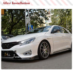 For Toyota Mark X Reiz 2010-2017 Car Rearview Side Mirror Cover Wing Cap Exterior Door Rear View Case Trim Carbon Fiber Caps