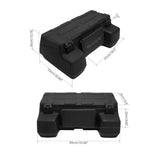 96L ATV Rear Passenger Backrest Cargo Storage Helmet Trunk Box Luggage Lounger