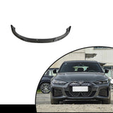 REAL CARBON FIBER Front Bumper Lip Spoiler For BMW I4 M50 M Sport G26 440i 21-22