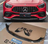 Front bumper Lip For Mercedes-Benz E Class W213 E63 E63s 2021 2022 2023 Spoiler Lid Fog light Air Vent Outlet Cover Carbon Fiber