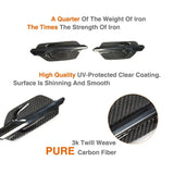 Carbon Fiber Racing Fender Air Intake Flow Vents Trims for BMW 2 Series F87 M2 Base Coupe 2 Door 2016 2017
