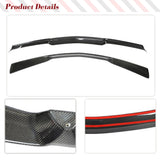 Car Rear Trunk Spoiler for Chevrolet Corvette C8 Stingray 2020 2021 Carbon Fiber Spoiler Boot Lip Car Trunk Spoiler High Wing