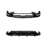 For BYD Seal U Dm-i Song Plus Body kit front chin diffuser spoiler bright black modification accessory