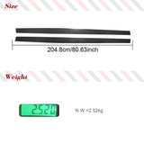 Real Carbon Fiber Side Skirts Extension Spoiler For BMW 4 Series F82 M4 Coupe 2014-2019 Carbon Rocker Plate Lip
