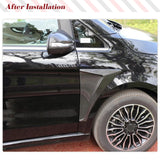 DRY Carbon Rear View Mirror Caps for Mercedes-Benz V Class W447 V250 V220d 2016-2018 Car Side Mirror Covers Caps Add On Style