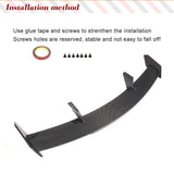 Real Carbon Fiber Rear Trunk Spoiler For BMW 3 Series G80 M3 4 Series G82 M4 2021 2022 2023 Car Trunk Boot Lip Wing Spoiler