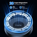 Magsafe Car Phone Holder,Powerful Magnetism Premium Quality Single-Hand Operation Metal Hook Magnetic Car Phone Mount