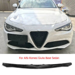 Carbon Fiber Car Front Lip Chin Protector Bumper Apron Splitters for Alfa Romeo Giulia Quadrifoglio Base/Sport Sedan 2015 - 2018