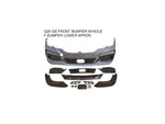 Front bumper and front spoiler gloss black for BMW 3 Series G20 GS380 320i 325i 2020-2021