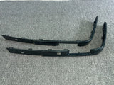 Pair For BMW E30 FRONT BUMPER MOLDING TRIM