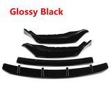 4Pcs/Set G30 Front Lip Car Front Bumper Splitter Lip Spoiler Diffuser Guard Cover For BMW G30 G31 G38 M Sport 2017-2023 Body Kit