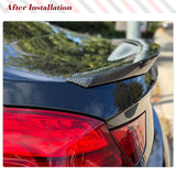 Carbon Fiber Trunk Spoiler Fits for BMW 6 Series F06 F13 640i 650i M Sport M6 2012-2018 Rear Boot Lid Highkick Spoiler Lip FRP