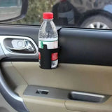 Car Drink Cup Holder Container Hook Window Door Mount Universal Durable Water Bottle Cup Stand for Auto Truck Interior Organizer