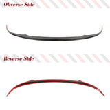 Carbon Fiber Car Rear Middle Trunk Spoiler Boot Lip Wing Spoiler For Maserati Levante 2016-2020 Rear Trunk Boot Lip Wing Spoiler