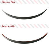 Matte Carbon Fiber Car Rear Trunk Boot Lip Wing Racing Spoiler for Tesla Model 3 2023 Car Rear Trunk Spoiler Wing Lip