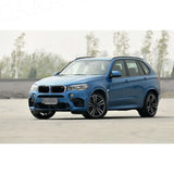 Front Bumper Lip Cover for BMW F85 X5M F86 X6M 2015 2016 2017 2018 Front Chin Spoiler ABS Gloss Black 3Pcs/set