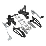 Front Driver Footpegs Footrest Peg Bracket For Yamaha YZF R7 YZFR7 2022 2023 2024