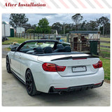 Carbon Fiber Rear Racing Spoiler for BMW F33 F83 M4 Convertible 2014-2019 Car Trunk Spoiler Rear Wing Spoiler HighKick Body Kits