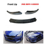 Carbon Fiber Front Bumper Lip Spoiler for BMW 6 Series F06 F12 F13 M6 2014 2015 2016 2017 Bumper Chin Shovel Car Accessories