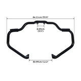 Mustache Highway Engine Guard Crash Bar For Indian Chieftain Chief Dark Horse Classic Vintage Roadmaster
