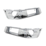 Car Accessories For Cadillac CTS 2008 2009 2010 2011 2012 Front Fog Light Frame Daytime Running Lamp Electroplating Cover Shell