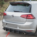 For Volkswagen Golf 7 VII MK7 GTI 2014-2017 Car Rear Lip Diffuser