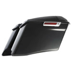 Motorcycle 4" Extended Hard Saddlebags For Harley Touring Road King Road Glide Street Glide CVO 2014-2024 Gunship Gray