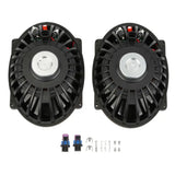 5"x7" Saddlebag Lid Speakers For Harley Touring Models Electra Street Road Glide FLHTCU FLHR FLTR FLHRC 94-UP Black