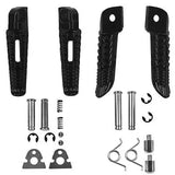 Motorcycle Front Rear Footrest Foot Pegs For Suzuki GSX-R 600 750 GSXR 1000 2006-2018 B-KING 2008-2013