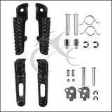 Motorcycle  Rear Front Foot Pegs Footrest Footrests For Honda CBR600RR 03-19 05 04 CBR1000RR 2004-2016