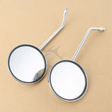 8mm Motorcycle Chrome Rear View Side Mirrors mirror For Honda CB1000 CB500 CB650 CB750 CB900