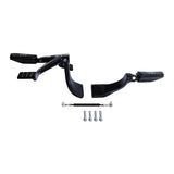 Motorcycle Mid Control Foot Pegs Kit Footrests Fit For Harley Sportster XL1200 Iron XL883 Custom 1200C 2004-2013