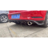 for Volkswagen Golf 7.5 GTI MK7.5 GTI TCR   High quality car rear bumper diffuser Rear side splitter spoiler lip