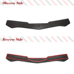 Carbon Fiber Car Front Lip Chin Protector Bumper Apron Splitters for Alfa Romeo Giulia Quadrifoglio Base/Sport Sedan 2015 - 2018