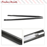Car Side Skirts Body Kits For BMW 4 Series G26 M Sport Sedan 2021-2023 Carbon Fiber Side Door Bumper Skirts Apron Extention Lip