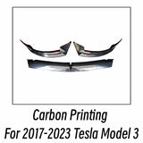 For 2017 18 19 20 21 22 23 Tesla Model 3/Y Bodykit Car Front Bumper Lip Chin Spoiler Splitter Diffuser Tuning Accessories Part