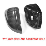 Carbon Fiber Car Mirror Covers for Audi B9 A4 S4 A5 S5 RS5 2017-2019 2PCS Car Side Replacement Mirror Cover Cap Factory Outlet